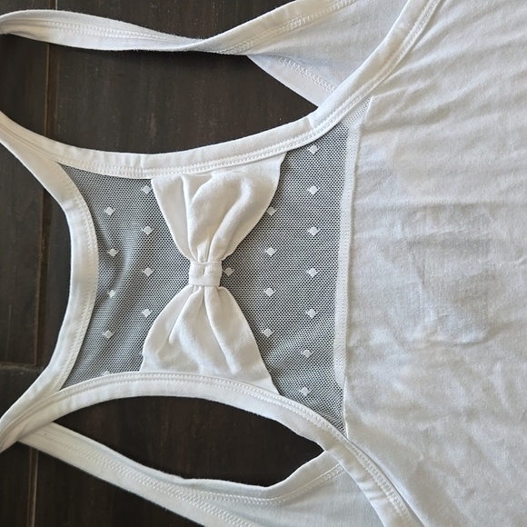 Victoria's Secret I Do Collection White Racerback Tunic NWT L/G - Picture 4 of 8